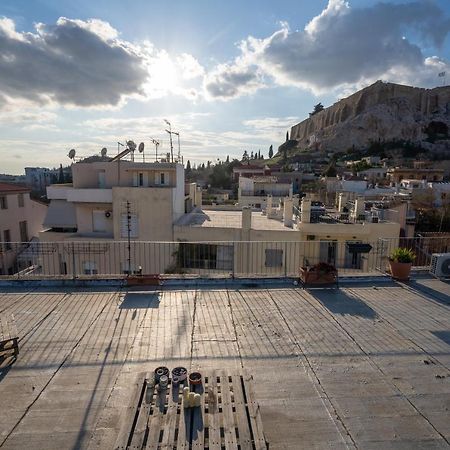 Plaka With Acropolis Rooftop View Access Atény Exteriér fotografie